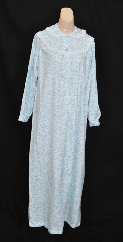 1443 - Carole® Women's 100% All Cotton Floor Length Granny Gown - ET ...